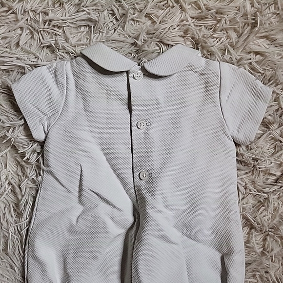 *SOLD* Paz Rodriguez Baby Shortie Formal One Piece Outfit - 1M Crochet Lace Bow - Picture 12 of 12